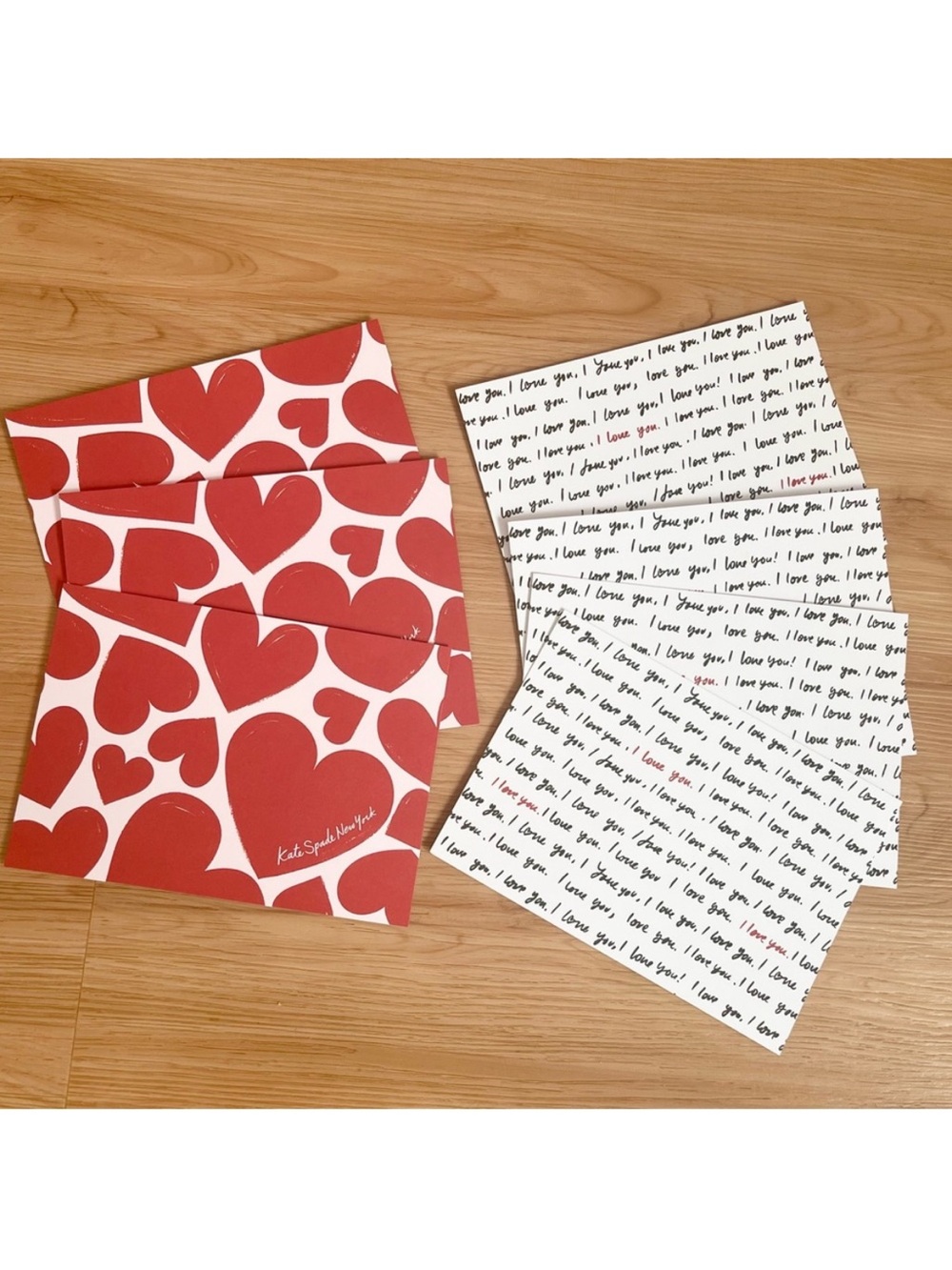 Kate spade Valentine's Card
Girlfriend Wife Love Gift 7
piece set